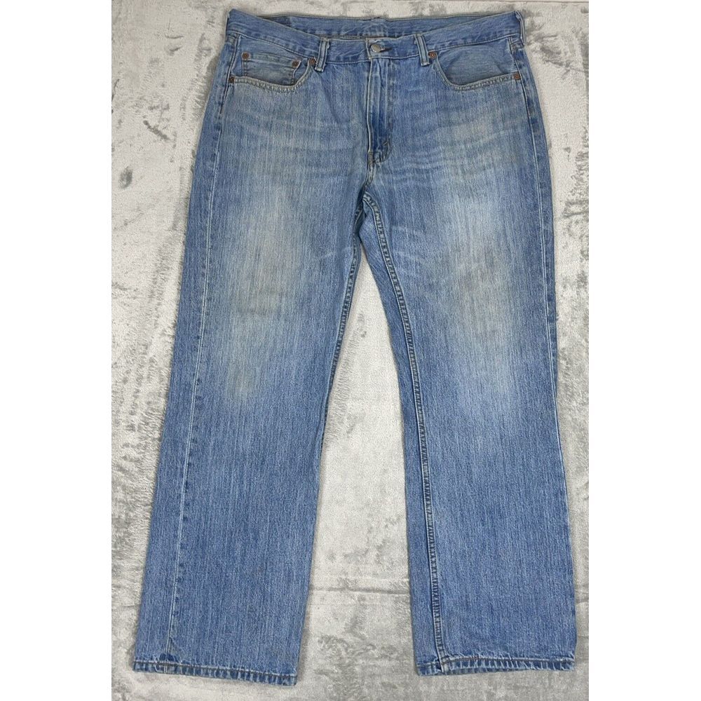 Levis Jeans Mens 36x30 Blue 559 Straight Stretch Denim Work Adult Casual
